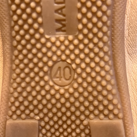 Mally made in Italy, sz 40/ 9 1/2 US leather stretch ballet shoes - Picture 3 of 4